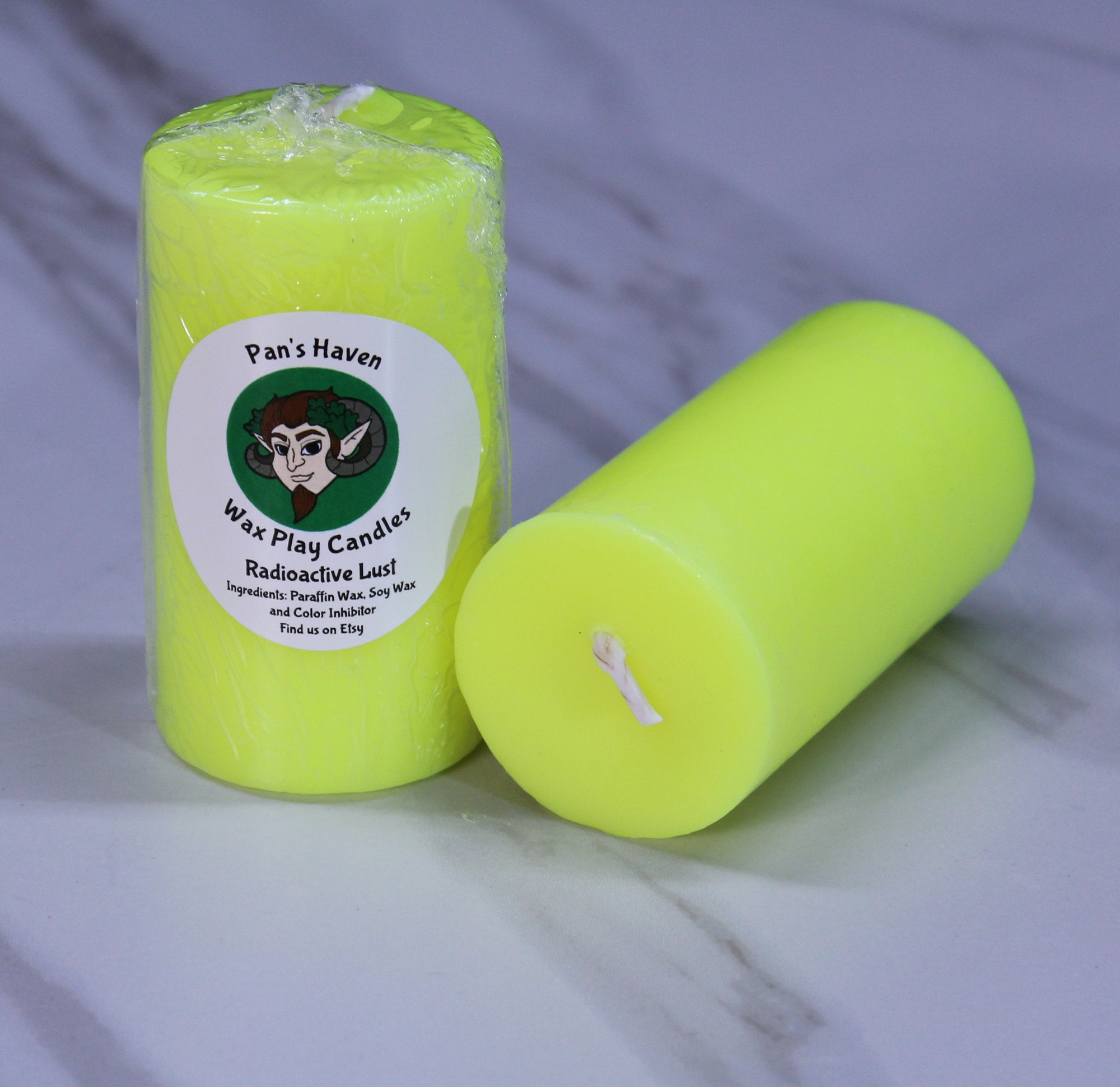 UV Reactive Shortie Candle Collection