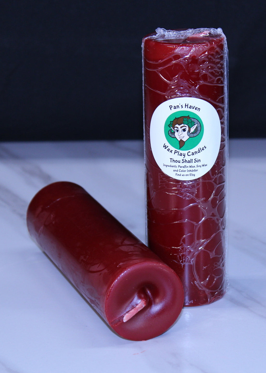 Liquid Metals Tall Candles