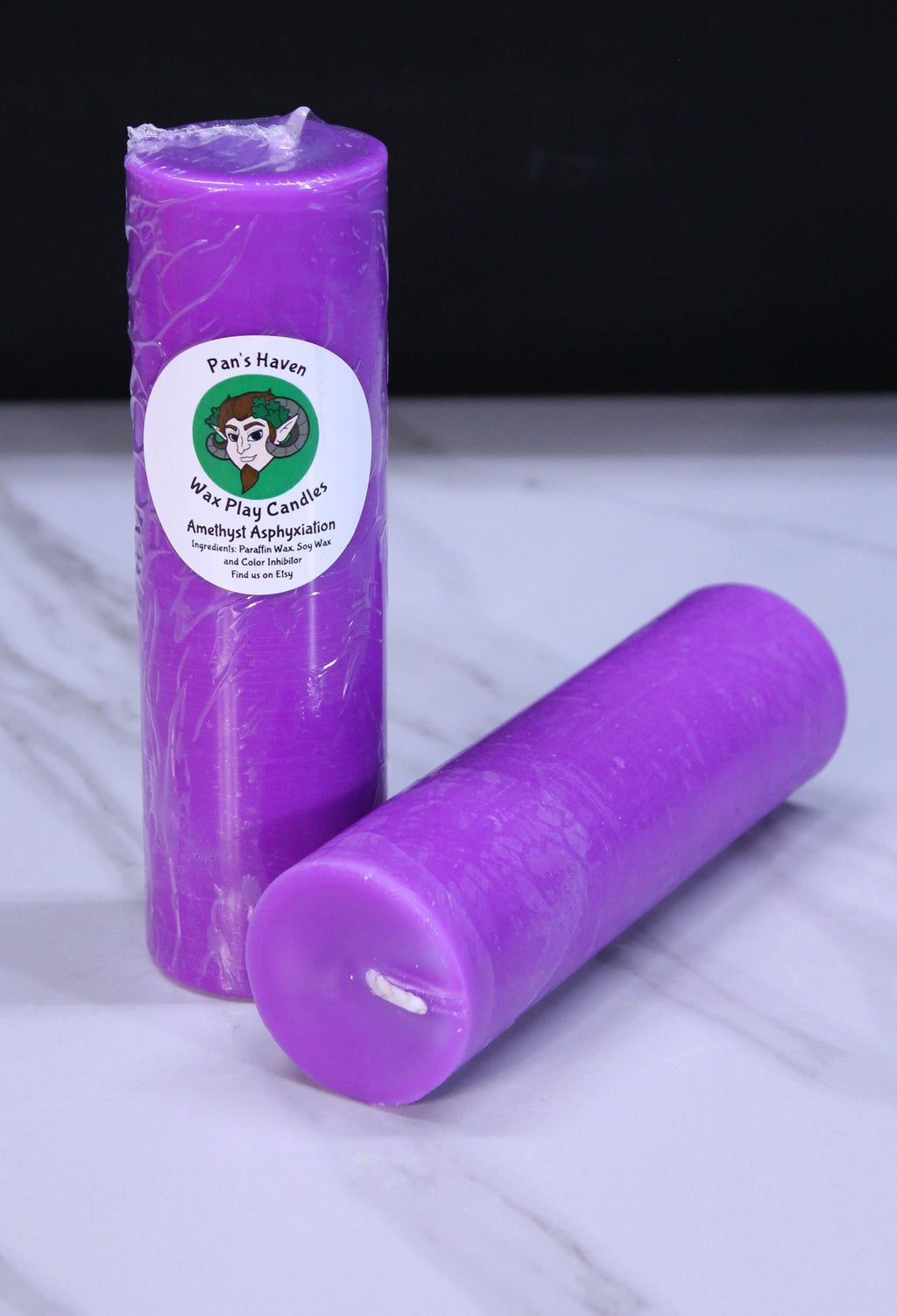 UV Reactive Tall Candle Collection
