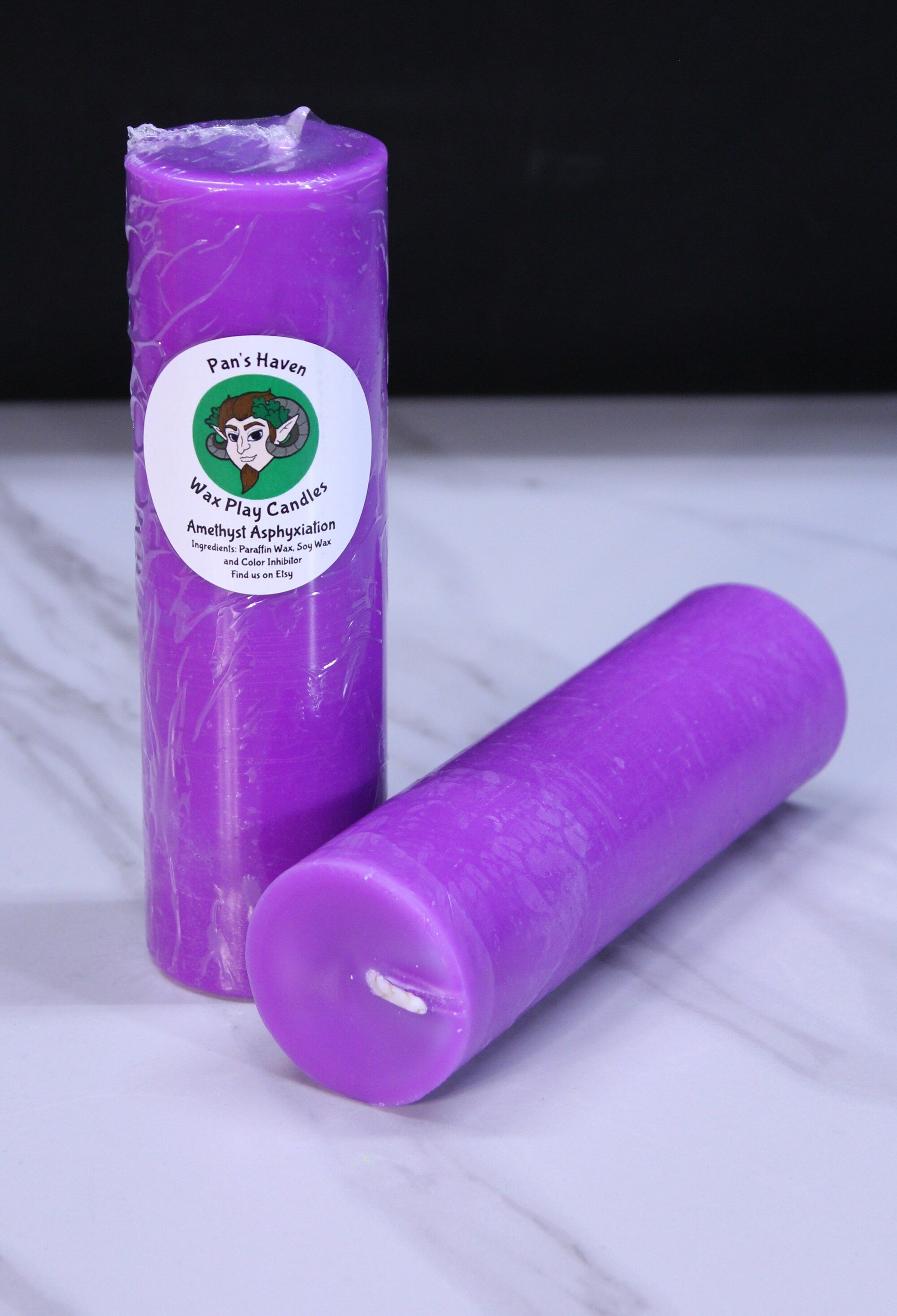 UV Reactive Tall Candle Collection