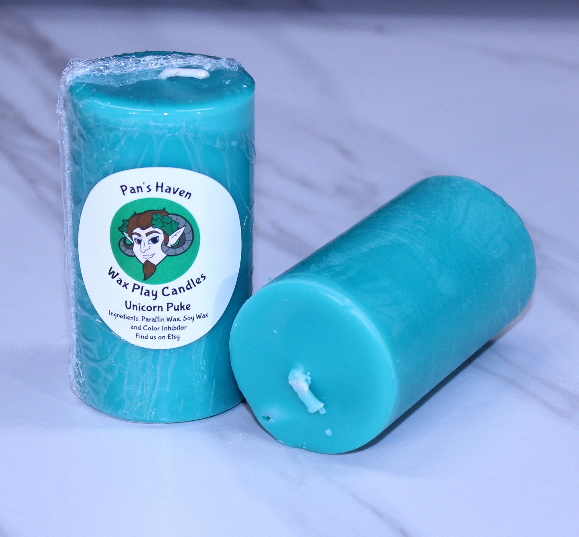 UV Reactive Shortie Candle Collection