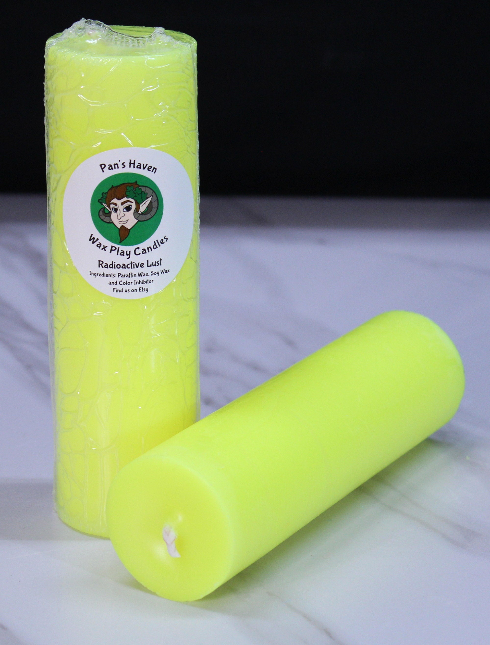 UV Reactive Tall Candles Individual