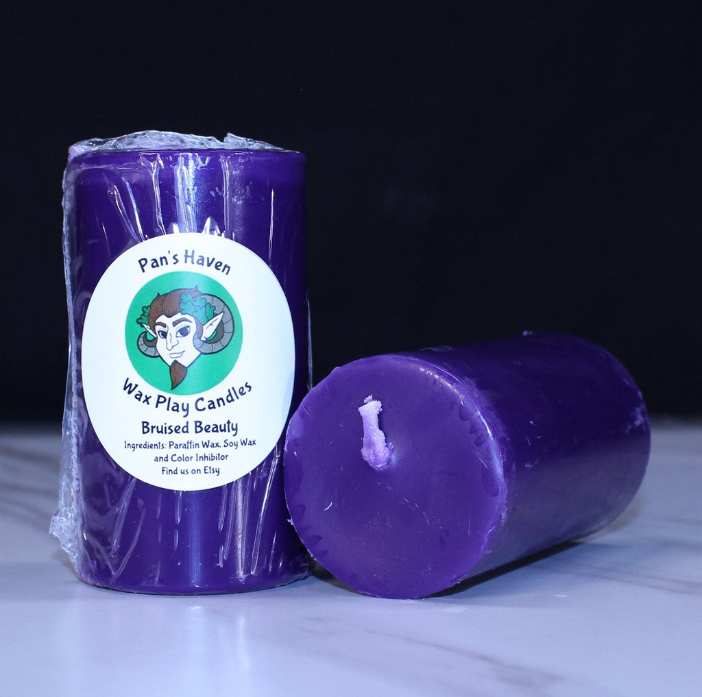 Primary Color Wax Play Candles Shorties