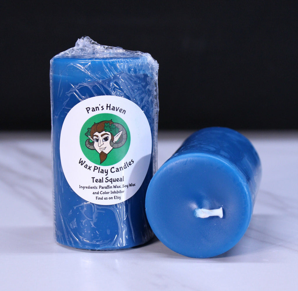 Primary Color Wax Play Candles Shorties