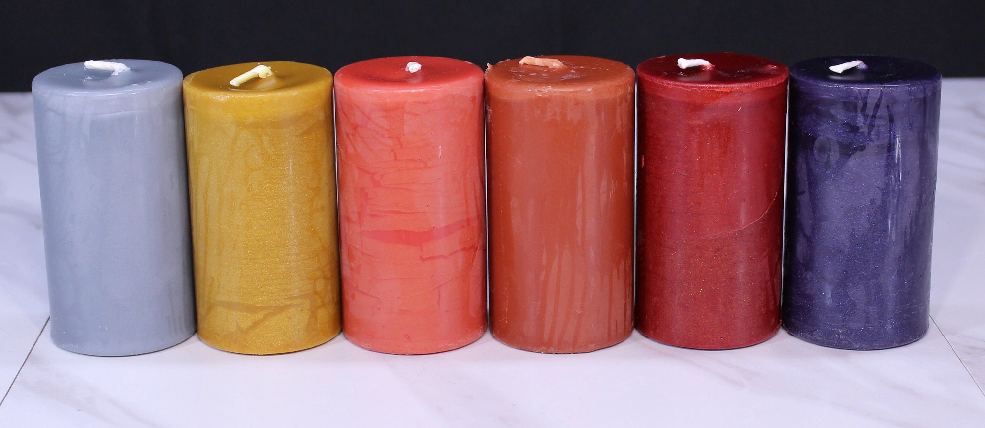 Liquid Metals Body Safe Short Wax Play Candle Collection