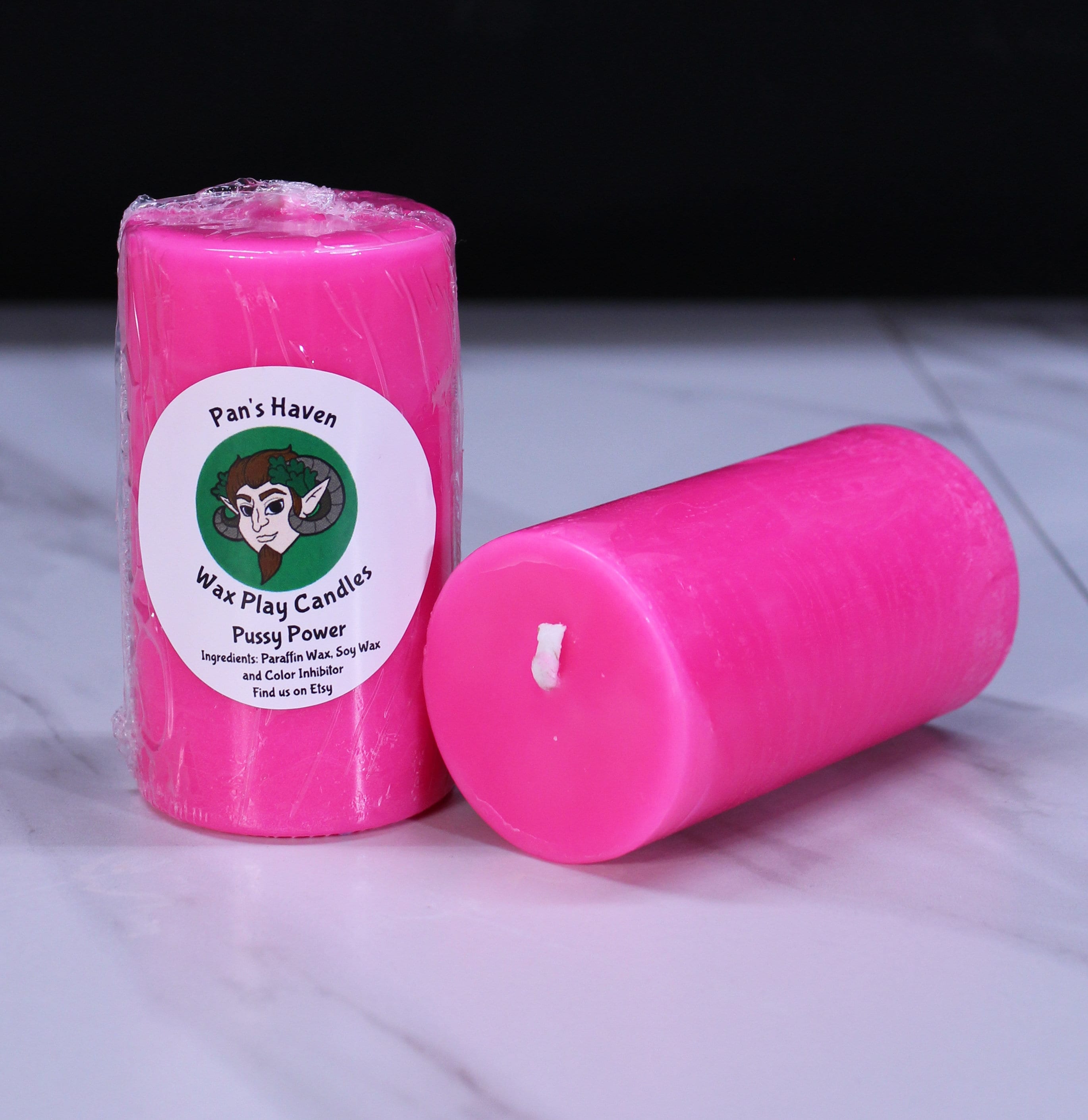 UV Reactive Shortie Candle Collection
