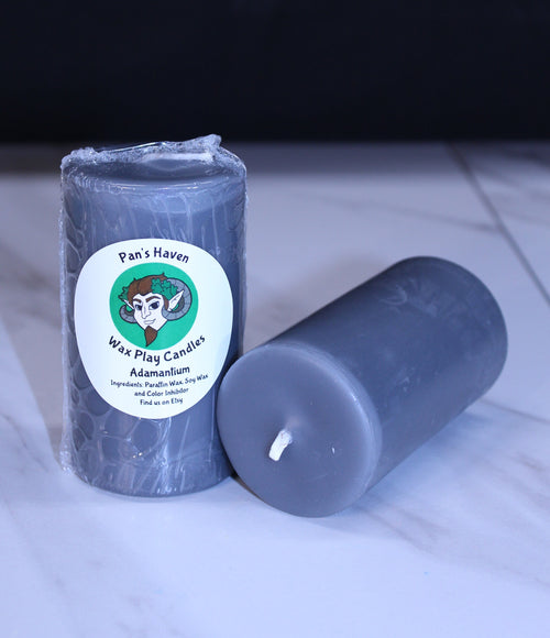 Liquid Metals Body Safe Short Wax Play Candle Collection