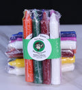 Primary 8 Pack Taper Candle Collection